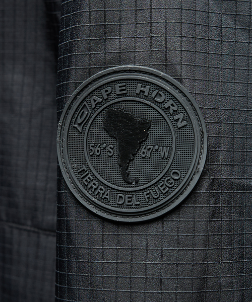 ダウンジャケット ダウン 「CAPE HORN」ANTARTICA シンサレート中綿ブルゾン / フーデットダウンジャケット メンズ レディースの画像