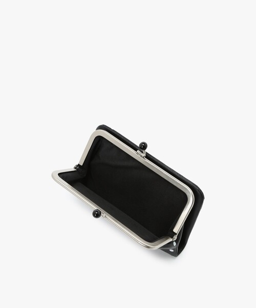 agnes b.（アニエスベー） 財布 ドット レザー がま口 ウォレット