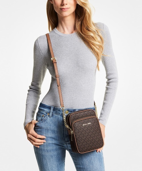 「MICHAEL KORS」 ショルダーバッグ FREE ブラウン レディース