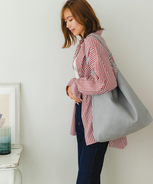「RODE SKO」 トートバッグ ONE グレー レディース_画像6