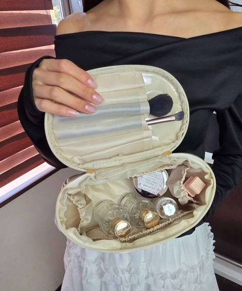 Loco Ocean（ロコオーシャン） ポーチ 「立体ポーチ」多収納 ハンドル
