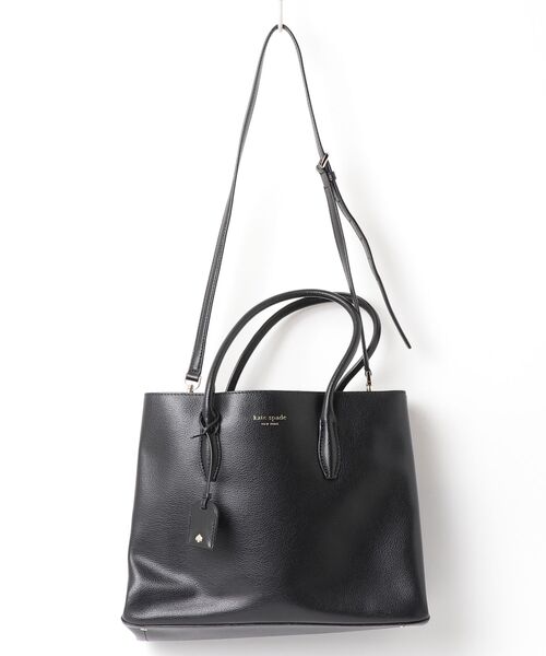 【超美品】kate spade new york 2way バッグ ブラック kate spade NEW YORK（ケイト・スペード ニューヨーク） 2WAYバッグ