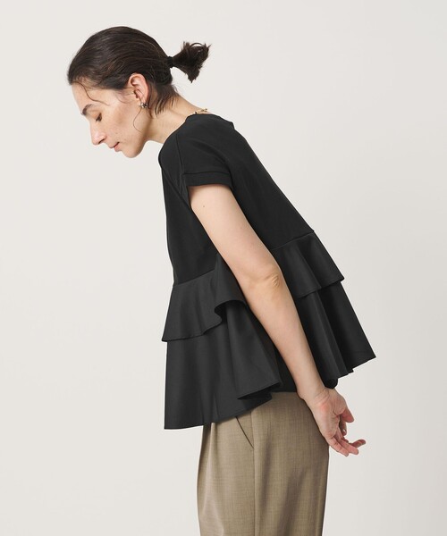 BEAUTY＆YOUTH UNITED ARROWS tシャツ 半袖 「WEB限定」ペプラム