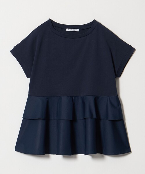BEAUTY＆YOUTH UNITED ARROWS tシャツ 半袖 「WEB限定」ペプラム