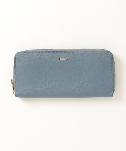 FURLA 長財布 ブルー FURLA（フルラ） ワンポイント財布 - ブルー レディース : ZOZOTOWN