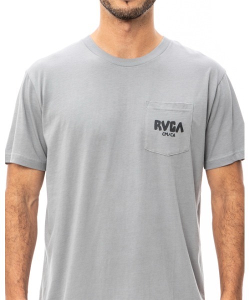 「RVCA」 半袖Tシャツ SMALL ホワイト メンズ_画像3