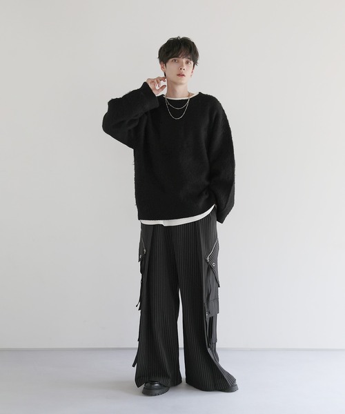 「LILL」 カーゴパンツ L ブラック メンズ_画像5