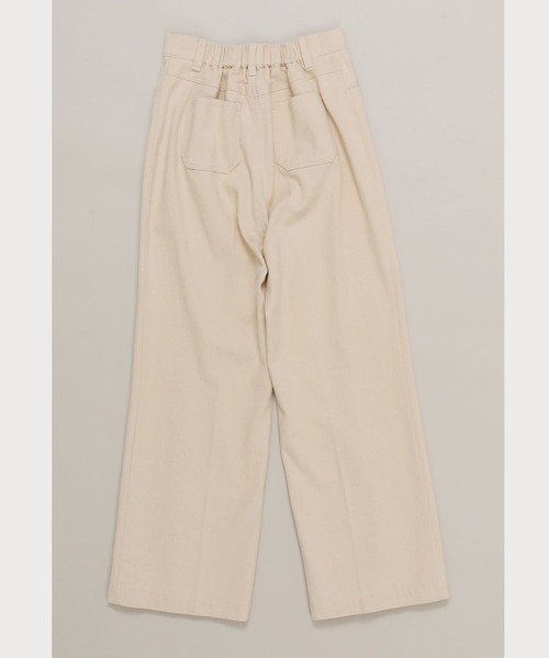 パンツ チノパン ツイルセンタープレスフレアパンツ|ZOZOTOWN |16