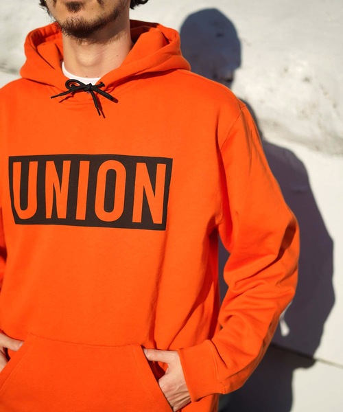 パーカー メンズ 「UNION/ユニオン」TEAM HOODIE / ロゴスウェットプルパーカー / フーディー / ユニセックス　スキー　スノボー｜zozo｜21