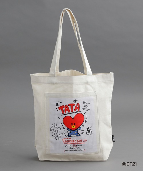 トートバッグ バッグ Bt21 キャラクタートート Zozotown Paypayモール店 通販 Paypayモール