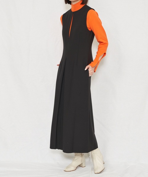 ニット セーター Rib Wave Slit Tops（リブウェーブスリットニットトップス） レディース EMMA LIMBER ニット セーター Rib Wave Slit Tops（リブウェーブ