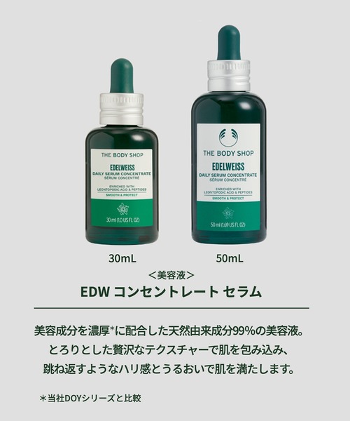 EDW コンセントレート セラム 50mL (美容液)｜ THE BODY SHOP