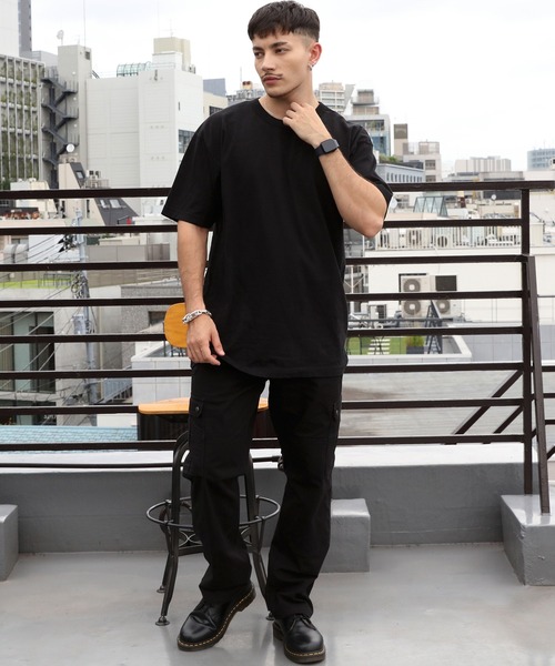 【関税込み】Vince ブルー ガーメントダイ Tシャツ vince-blue-garment-dye-t-shirt.jpg