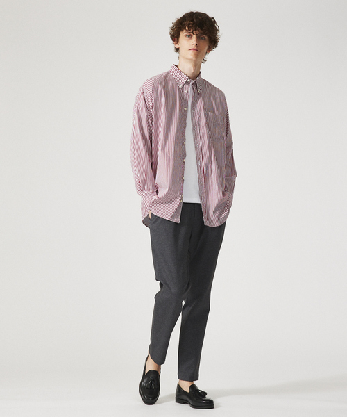 シャツ ブラウス メンズ 「別注」Individualized shirtsS 　ボタンダウンシャツ｜zozo｜21