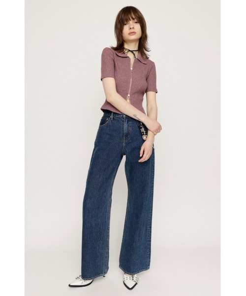 SLY ジーンズ デニム デニムパンツ EB-STRAIGHT PT-C