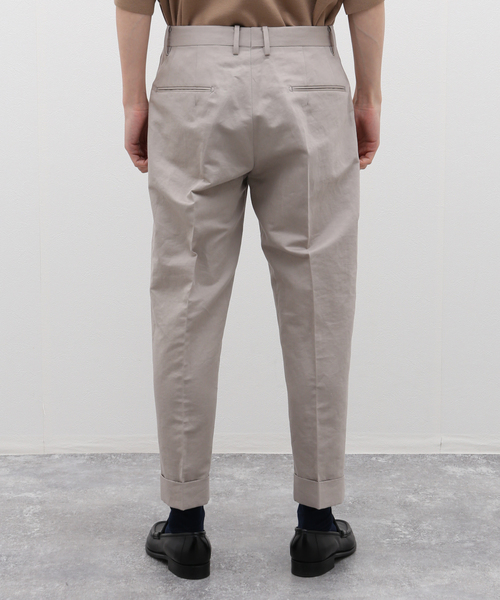 パンツ スラックス メンズ 「:colon / コロン」CPT-16 LC TWILL 2Pleated PT｜zozo｜07