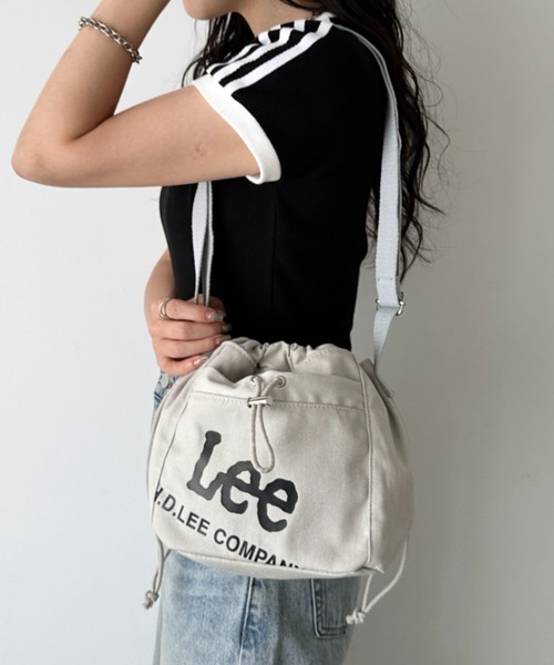 Lee ショルダーバッグ バッグ Lee/リー BIG ナナメプリント