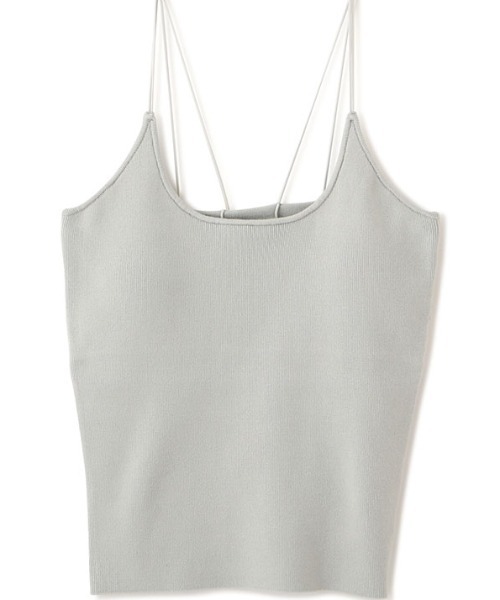 キャミソール DEPENDRE Wストラップニットキャミ ETRE TOKYO キャミソール DEPENDRE Wストラップニットキャミ