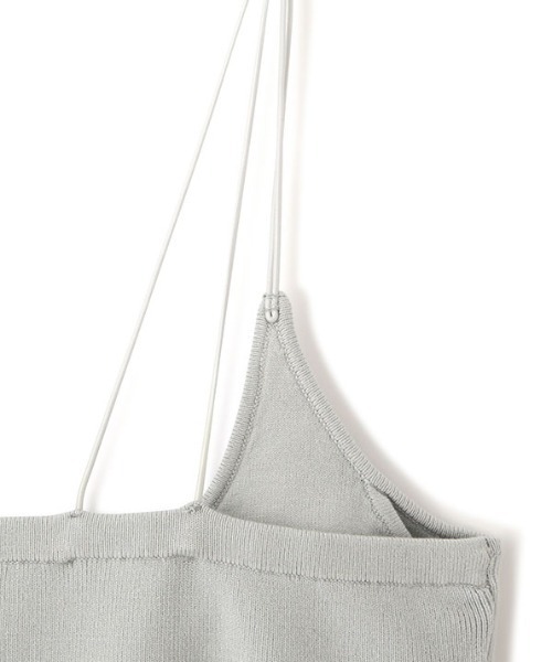 ETRE TOKYO キャミソール DEPENDRE Wストラップニットキャミ