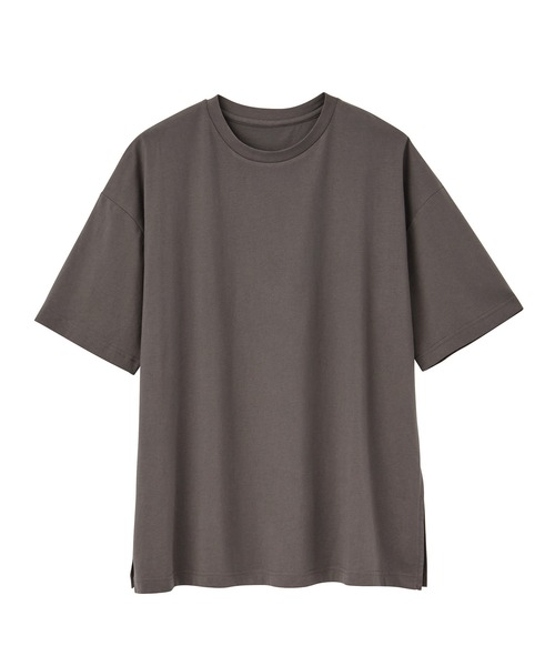 大きいサイズ 23区 コットン ビックシルエットTシャツ(自由区ICBクミキョク セール】コットンビッグシルエットロゴTシャツ（Tシャツ