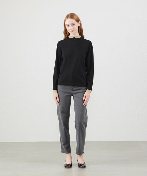 ★MACKINTOSH★ポロロングスリーブ MACKINTOSH PHILOSOPHY ニット セーター Cleric Collar Knit