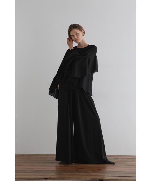 LE PHIL シアーブラウス　完売　定価30,800円 LE PHIL ブラウス シャツ シアーローンブラウス レディース