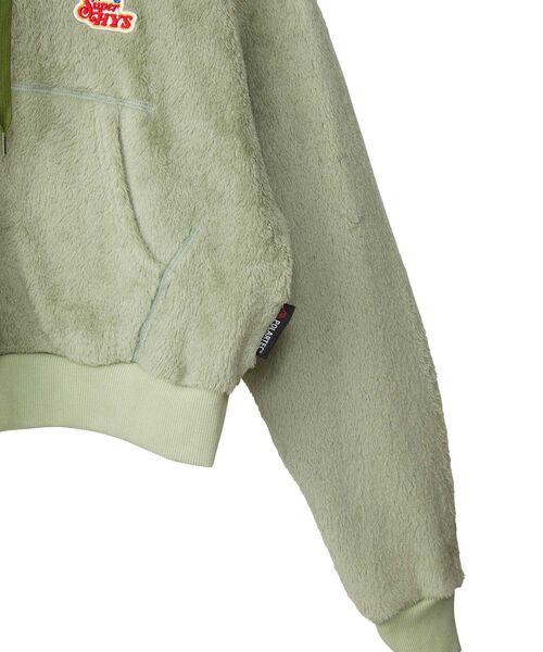 HYSTERIC GLAMOUR パーカー SUPER HYS ワッペンパーカー