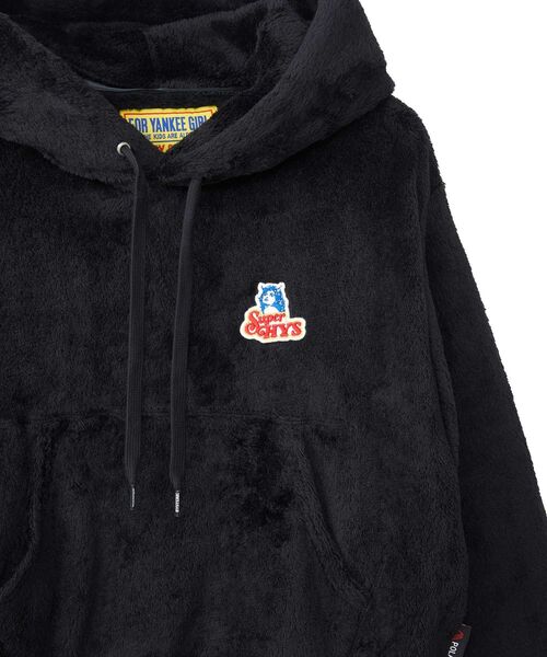 パーカー SUPER HYS ワッペンパーカー レディース HYSTERIC GLAMOUR パーカー SUPER HYS ワッペンパーカー
