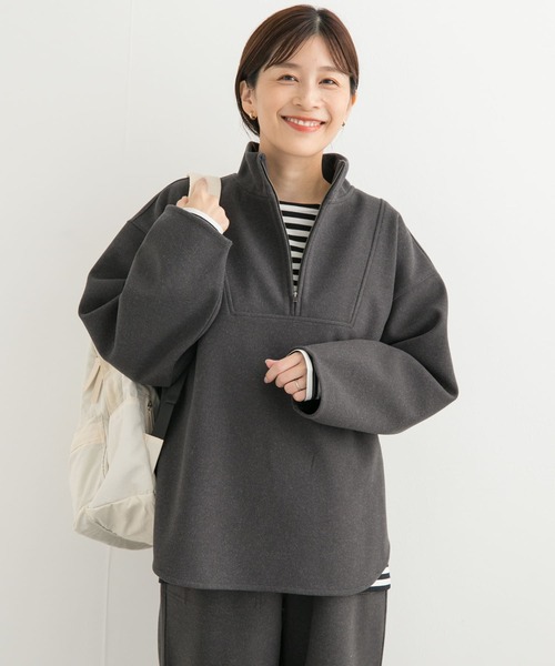 『UR TECH』ハーフZIPプルオーバー URBAN RESEARCH DOORS tシャツ 「UR TECH」ハーフZIPプル