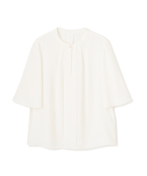 「NATURAL BEAUTY BASIC」 半袖ブラウス MEDIUM ホワイト レディース NATURAL BEAUTY BASIC 「NATURAL BASIC」 半袖ブラウス SMALL