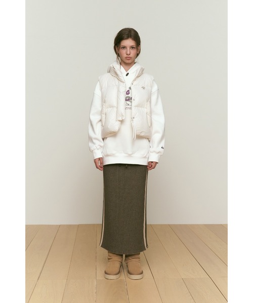 ダウンベスト ベスト KIRSH ARCH CHERRY CROP DOWN VEST アーチ