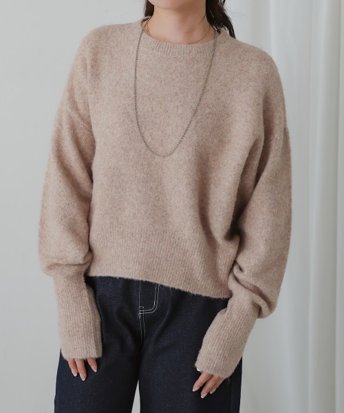 ニット セーター ALPACA LIKE SWEATER(アルパカライクセーター) レディース