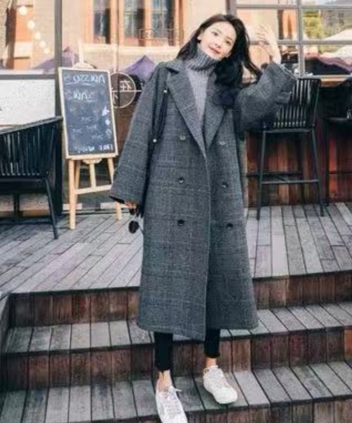 最終値下げ美品‼️グレースクラスのグレンチェックチェスターコート グレンチェックチェスターコート / GRACE CONTINENTAL | GRACE