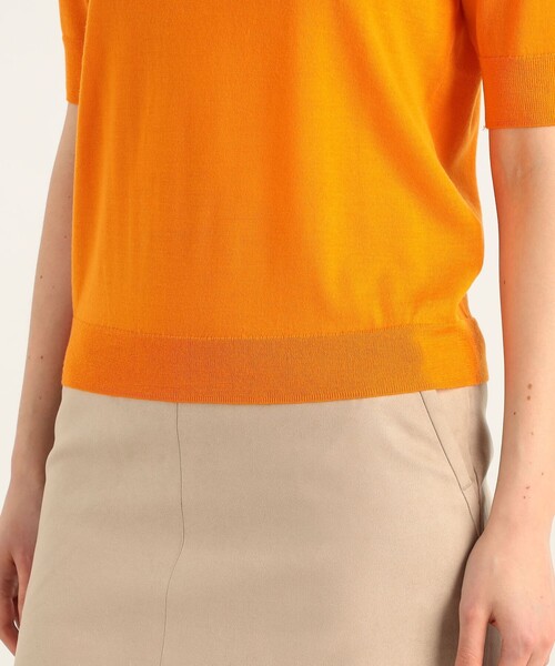 今期トゥモローランド　トップス半袖ニットBallsey TOMORROWLAND 「TOMORROWLAND」 「BALLSEY」半袖ニット S