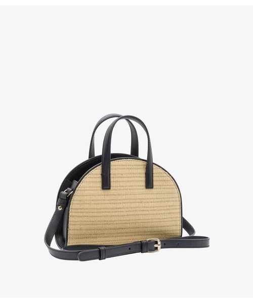 トートバッグ A.P.C. \"Demi-Lune\" Tote Bag Small Demi-Lune Small tote bag | Smooth vegetable-tanned leather