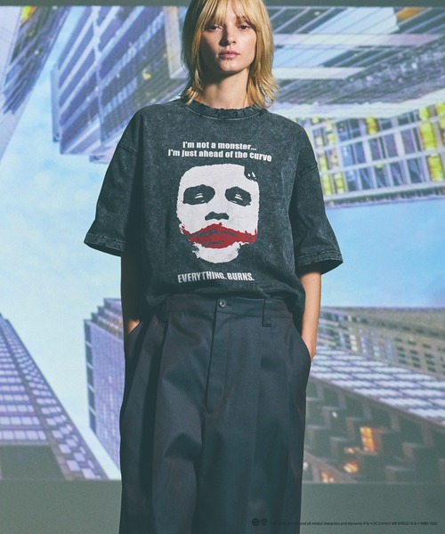 ちゃん山【Maison Special】ジョーカーグラフィックプリントT 25SS PRE-ORDER】【MOVIE SERIES】「JOKER」Prime-Over Crew
