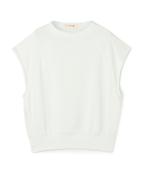 tシャツ ソフトコットン ノースリーブカットソー レディース | BACCA