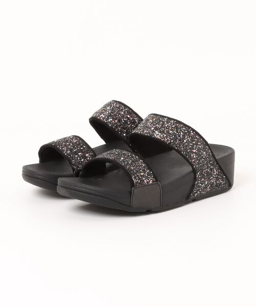 FitFlop（フィットフロップ） 厚底 サンダル LULU MULTI-TONAL GLITTER