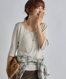 tシャツ 「全骨格着やせ/ベストセラー」2wayテレコTシャツ レディース｜ZOZOTOWN Yahoo!店