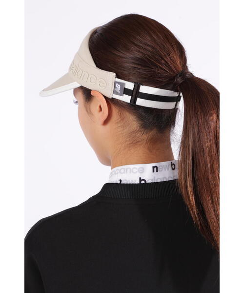 New Balance Golf サンバイザー 「new balance golf」ハイ