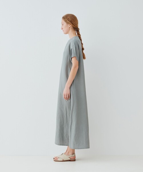 GALERIE VIE（ギャルリー ヴィー） ワンピース 半袖 リネンキュプラ