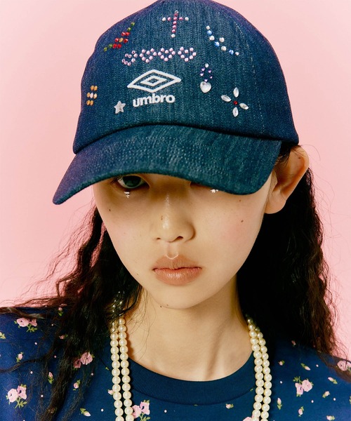 UMBRO キャセリーニ キャップ Casselini(キャセリーニ)【UMBRO × Casselini】ストーンCAP