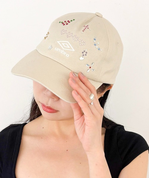 UMBRO キャセリーニ キャップ Casselini(キャセリーニ)【UMBRO × Casselini】ストーンCAP