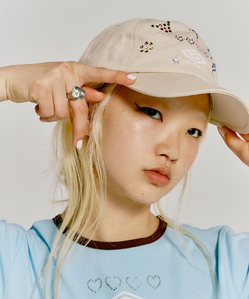 Casselini キャップ 帽子 「UMBRO × Casselini」 ストーンCAP