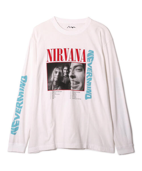 NIRVANA（MAMMUT） tシャツ NIRVANA/ニルヴァーナ/NEVERMIND L/S TEE