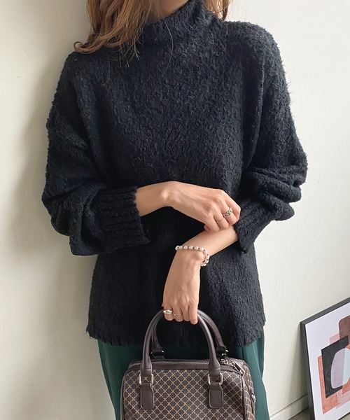 「Futier land」 長袖ニット FREE ピンク レディース_画像6