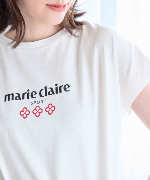 marie claire sport（マリクレール スポーツ） tシャツ 「マリクレール