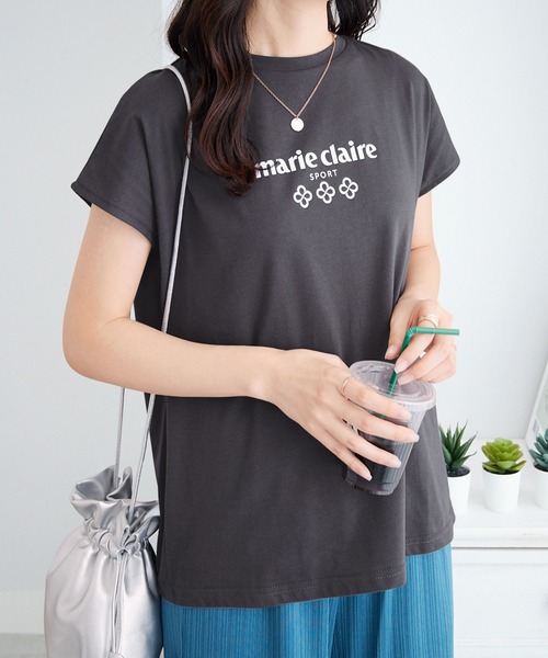 marie claire sport（マリクレール スポーツ） tシャツ 「マリクレール