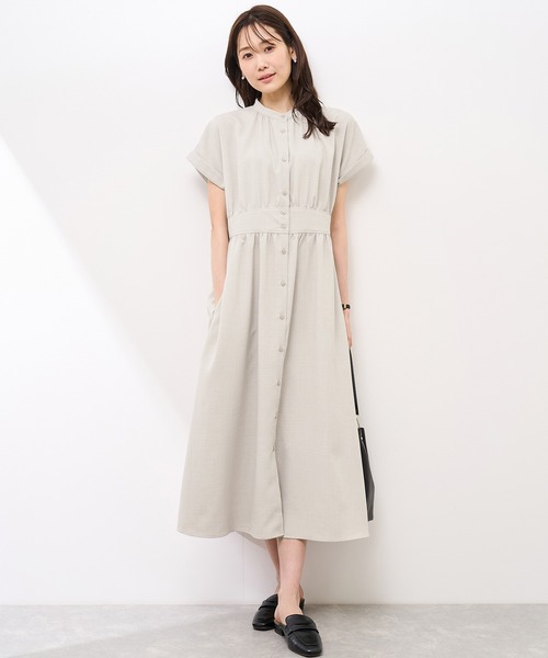 DOUBLE MAISON ピクニックドレス　リネンワンピース DOUBLE MAISON ピクニックドレス リネンワンピース DOUBLE MAISON