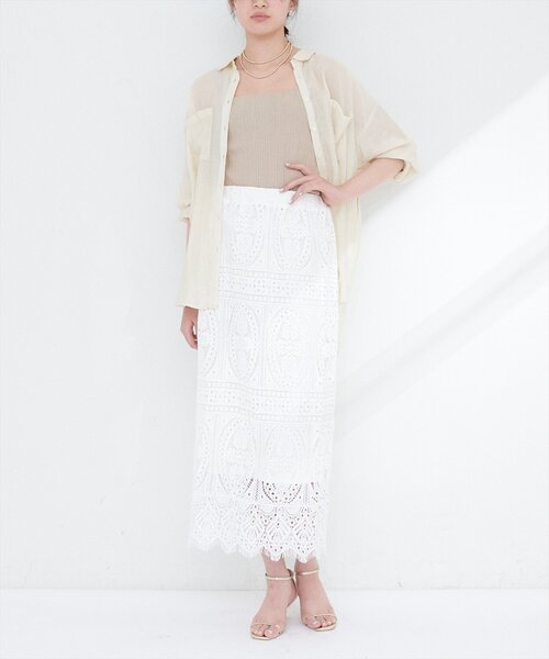 Feroux｜フレアレース スカート | Rakuten Fashion(楽天